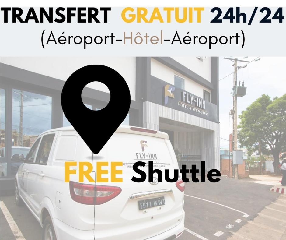 Fly Inn Madagascar Hotel - Navette Gratuite H24 - A 300M De L'Aeroport International Ivato-Antananarivo Ivato  Exteriér fotografie